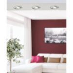 Set ugradnih lampi Eglo 34015 – Tri ugradne lampe u nikl-mat boji - Slika 2
