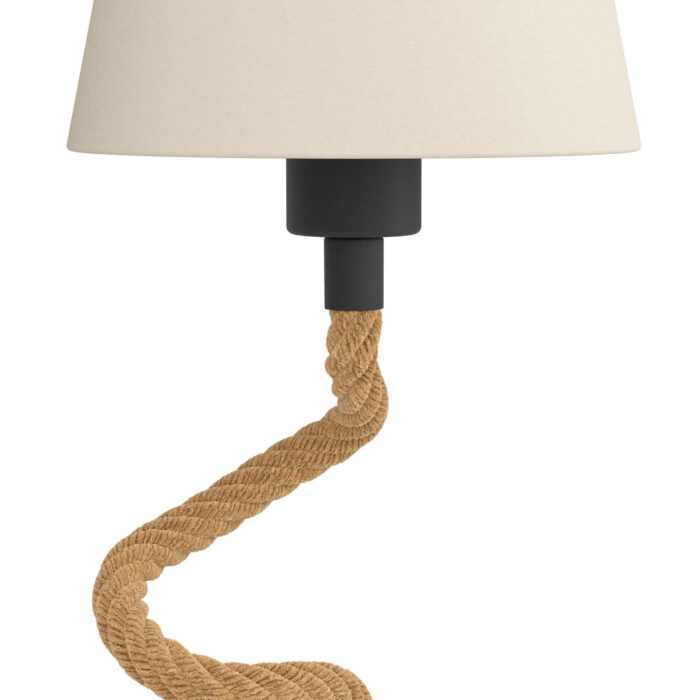 Stona lampa Eglo Rampside 43199 – Lampa od čelika i kanapa - Slika 4