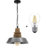 Visilica Eglo Riddlecombe 33024 - moderna visilica od metala i drveta - Slika 4