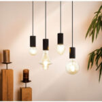 Eglo visilica crna metalna Pozueta 98661 E27 110cm - Slika 4