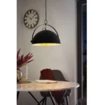 Eglo visilica metalna crna Covaleda 1 43353 E27 - Slika 3