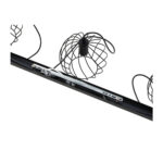 Crna metalna visilica Aria 15060 3xE27 podesiva visina 120cm - Slika 3