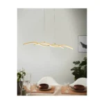 Eglo zlatna LED visilica Miraflores 97745 1200lm toplo bela - Slika 4