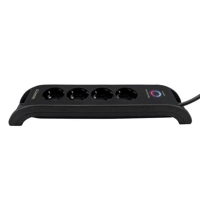 380-109 Commel Prenaponska prenosna utičnica 4G 2m 2xUSB crna - Slika 4