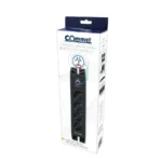 380-109 Commel Prenaponska prenosna utičnica 4G 2m 2xUSB crna - Slika 3