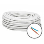 (T2) H03VV-F (PP/L 2x0.75) beli licnasti kabel TELPPL2X0.75