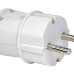 UTIKACI Dvop. utikac masivni ravni 16A 250V 2P+1 NOP204NL