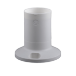 Grlo E27 zidno ravno bezvijcano belo ALC12013.0