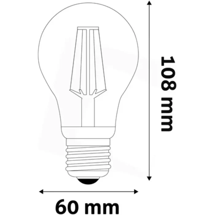 ABLFG27NW-7W Avide LED sijalica Filament lopta 7W E27 4000K - Slika 4