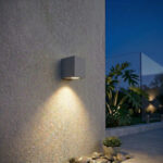 Zidna baštenska lampa antracit GU10 IP44 Mitea M952021-A - Slika 3