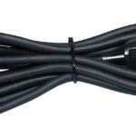 Kabel prik. za alate crna H05V V-F 2x1L=3.5m slobodni kraj 0285M