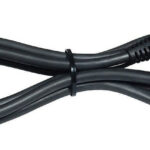 Kabel prik. crna H05VV-F 3x1.5 L=3m 3500W slobodni kraj 0519M