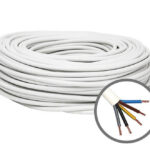 (Z) PP/L 5x2.5 bela Licnasti kabel (H03VV-F) PPL5X2.5