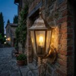 M2002-G braon zidni baštenski fenjer E27 IP44 Mitea Lighting - Slika 2