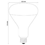 ASIR27-250W-R Avide infra red sijalica 250W E27 rubin crvena - Slika 3