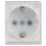 MODE uticnica dvopolna sa prov . pokl 16A 2M beli ALC653.0T