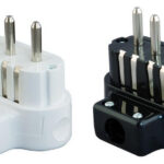 Trofazni utikac L crni Tehnoelektro 2/212-0024