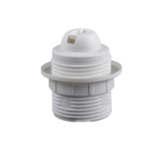 Grlo E27 luster bezvijcano za navoj M10x1 belo ALC12021.0