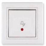 PRESTIGE taster za zvono sa ind. bez medjurama ALC610I.00