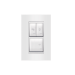 EXP indikator kupatila 3x16A 250V vertikalni univer. bela ALC72323.00