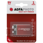 Heavy Duty baterija crvena 9V B1 AgfaPhoto APF9V