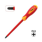 Odvijac krstasti PH3 8x150mm izolovan 1000V 370-214