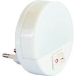 M8050L okruglo belo 0.4W LED mini noćno svetlo Mitea lighting