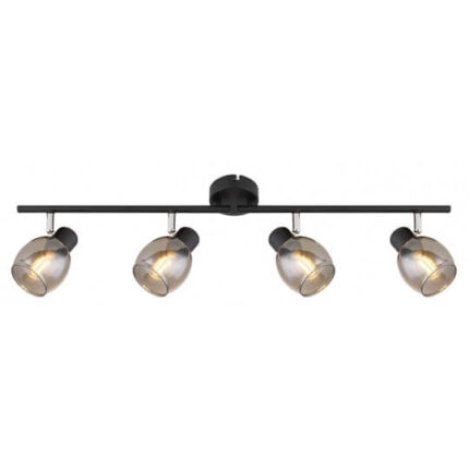 -R M195140 40W crna+siva 4xE14 Spot lampa Mitea Lighting