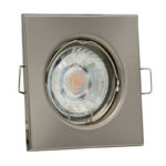 M206170 Mitea Lighting ugradna kvadratna svetiljka saten nikl