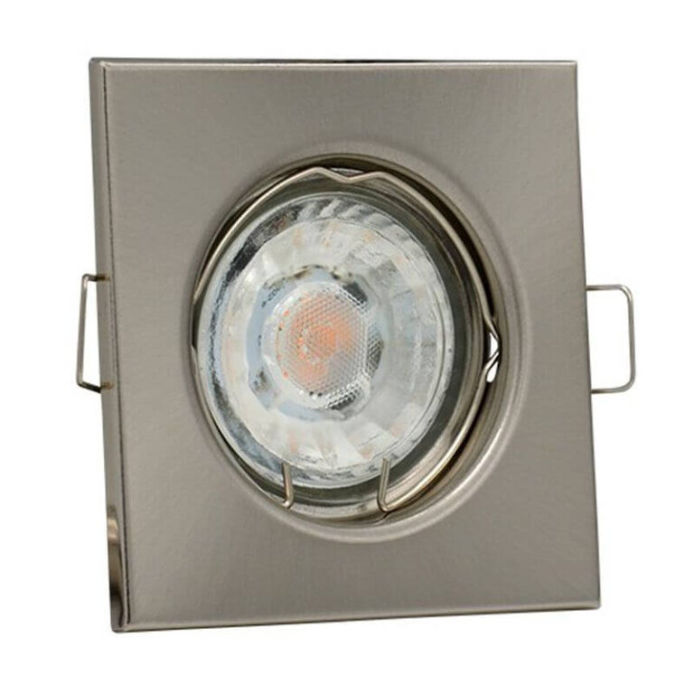 M206170 Mitea Lighting ugradna kvadratna svetiljka saten nikl