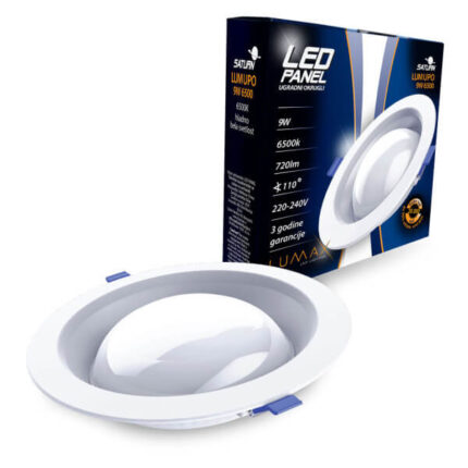 Led Panel SATURN LUMUPO-9W 6500K Ugradni-Okrugli 720lm