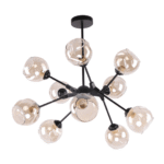 M11033-10 Max.60W 220~240V crni 10xE27 luster Mitea Lighting