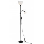 M65-MS-C CRNA Podna lampa 1xE27+1xE14 Mitea Lighting
