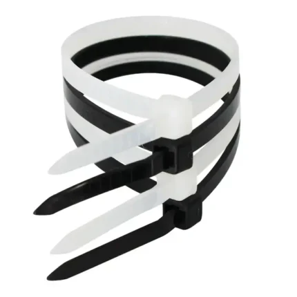 Vezica kablova 4.7x380mm bela(50kom) Commel 365-123