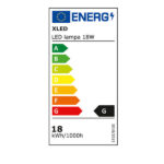 LED lampa 18W XLED Nadgradna okrugla LED lampa IP54 6500K hladno bela - Slika 2