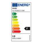 CL-FCO015 15W XLED Nadgradna elipsasta LED lampa IP65 6400K hladno bela - Slika 2
