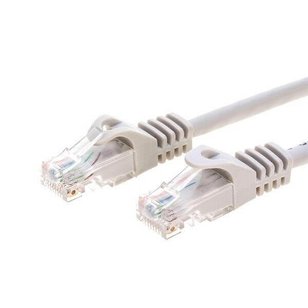 Xwave sivi mrežni UTP CAT5E patch kabl dužine 1.5 metara sa RJ45 konektorima