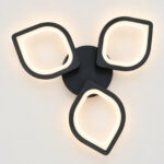 MALTA 52359 8 BLK LED plafonjera crna dimabilna sa daljinskim
