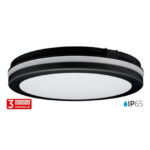 M205701-C Mitea Lighting crna LED plafonjera 20W CCT IP65