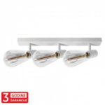AD-OP-6431WE27 Adviti RIO SP3 bela spot lampa 3xE27