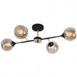 M11060-4 Mitea Lighting crni 4xE27 luster Max.60W