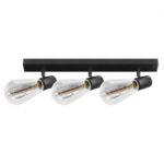 AD-OP-6431BE27 Adviti RIO SP3 crna spot lampa sa 3 grla E27 - Slika 2